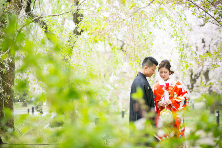 京都で結婚式の前撮り